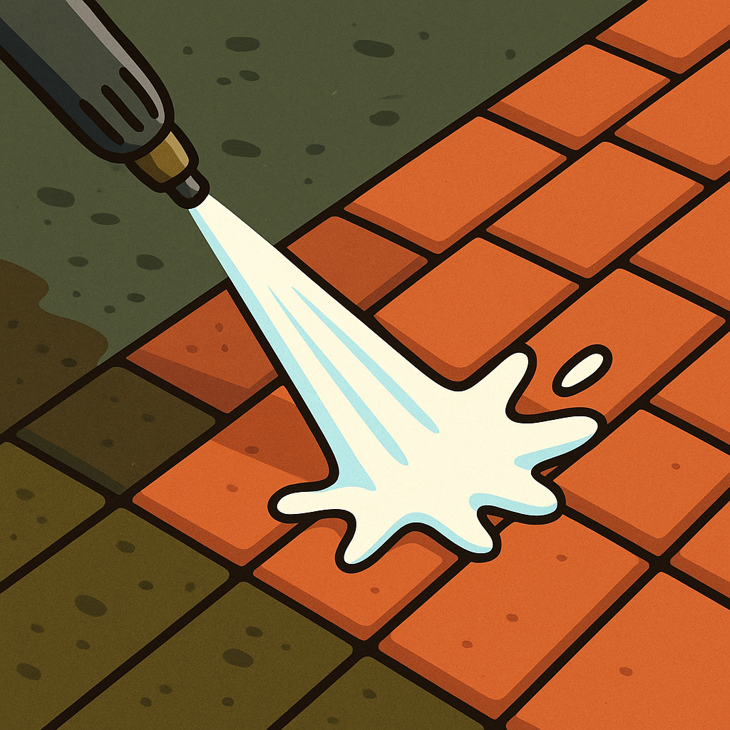 Pressure washing
